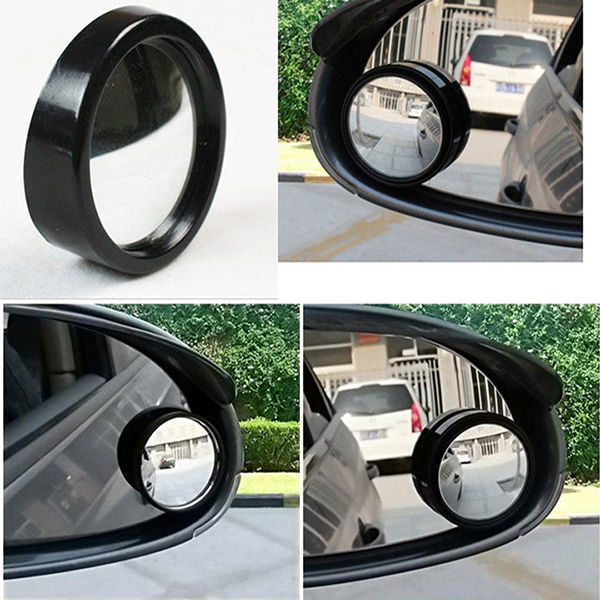 Bộ 2 gương cầu lồi xoá điểm mù cao cấp xoay 360 độ tiện lợi Auto Xóa phông - \