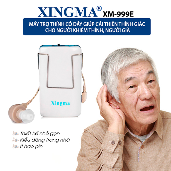 Máy trợ thính có dây Xingma XM-999E nhỏ gọn tiện lợi