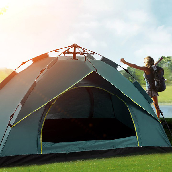 Lều cắm trại bật tự bung cho 1-3 người chống nước cao cấp (KT 2 x 1.5 x 1.2m)