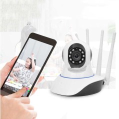 Camera Yoosee 3 Râu 2.0Mpx Full HD Xoay 360 Độ Cao Cấp