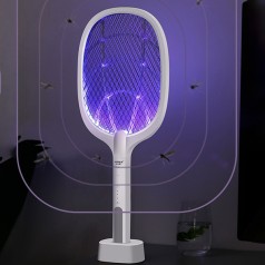 Vợt bắt muỗi đa chức năng kiêm đèn bắt muỗi 3 in1 tự động diệt muỗi C156