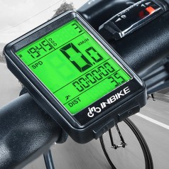 Đồng hồ xe đạp không dây Inbike 321 chống thấm nước cực tốt S195