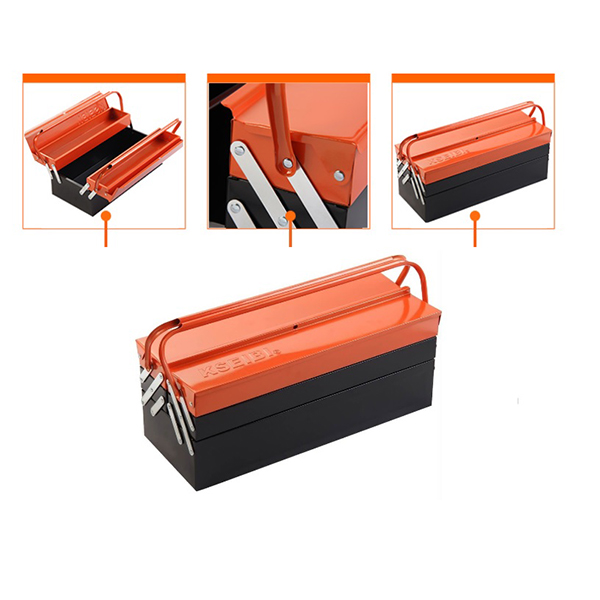 Thùng Đồ Nghề Sắt 5 Ngăn Kseibi 221015 420x200x205mm Tiện Lợi S223